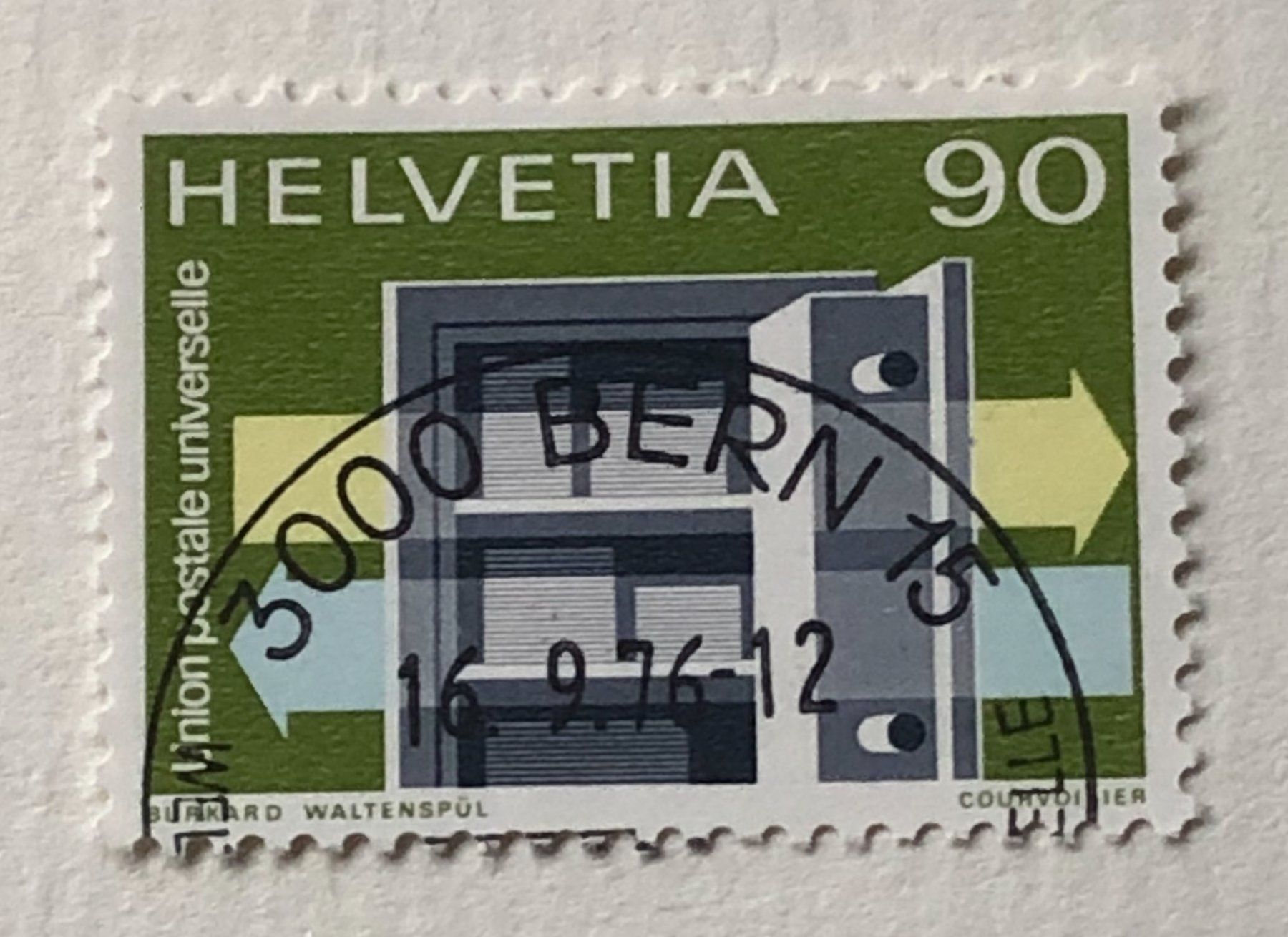 Tutti i francobolli: NATIONS UNIES BRIEFMARKEN MARKEN GESTEMPELT BERN – Usato da Aarau venduto da Billa007