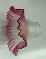Lampenglas / Lampenschirm - Transparent mit Rosa
