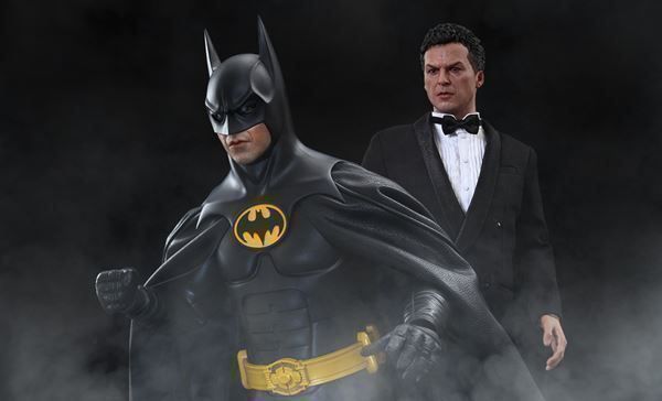 Hot Toys Statuette: Batman Returns - Batman & Bruce Wayne – Nuovo e nell'imballaggio originale da Dürnten venduto da Nexomynon 1