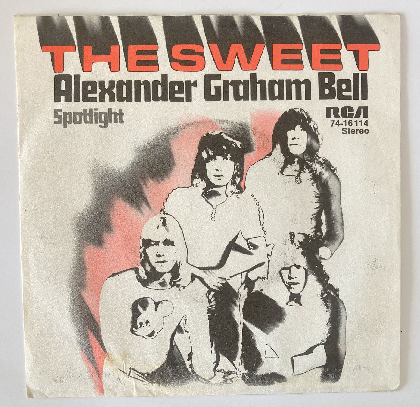 Vinyles: THE SWEET - ALEXANDER GRAHAM BELL – D'occasion à Bottens par hotter-than-hell 1
