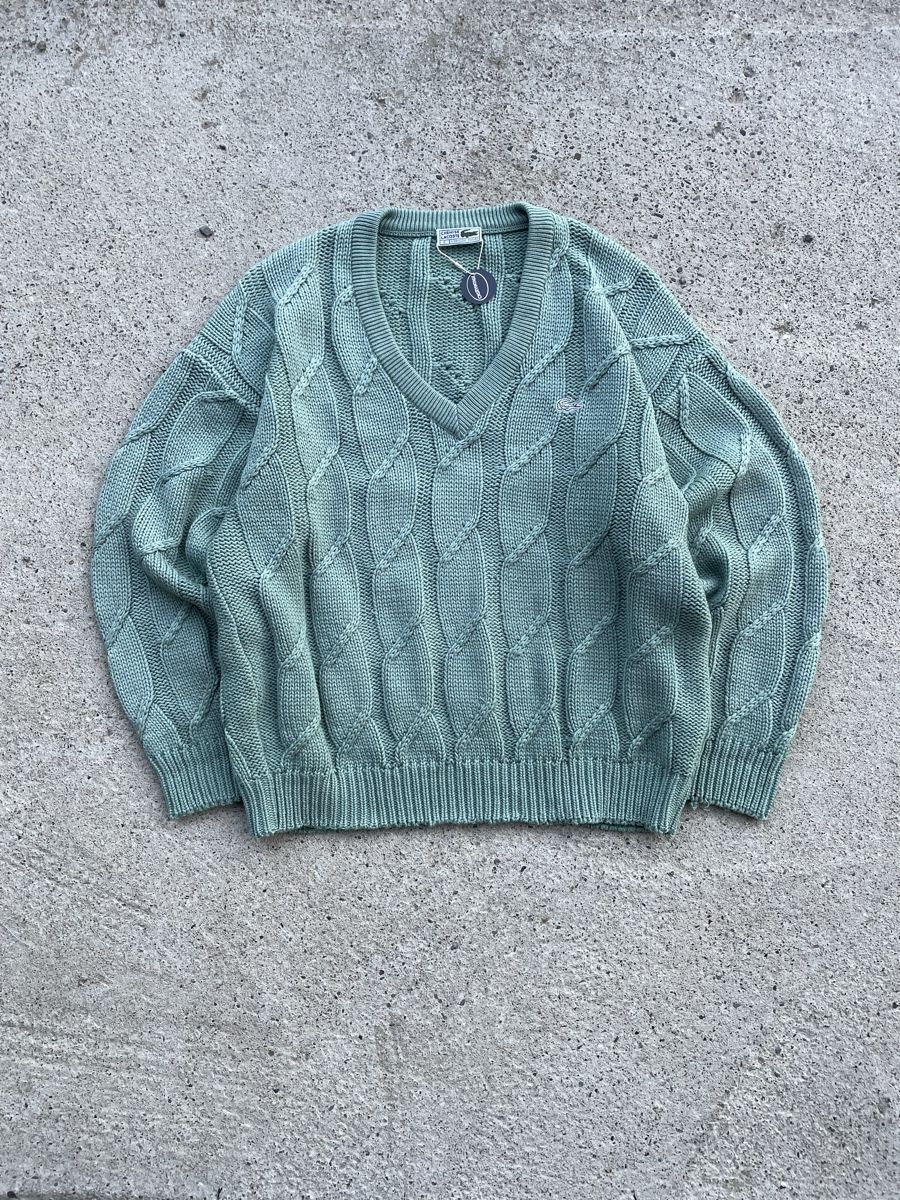 Lacoste Pullover & Sweatshirts: Lacoste Vintage Strickpullover, Gr. L – Gebraucht aus Eggenwil von CNSRVINTAGE 9
