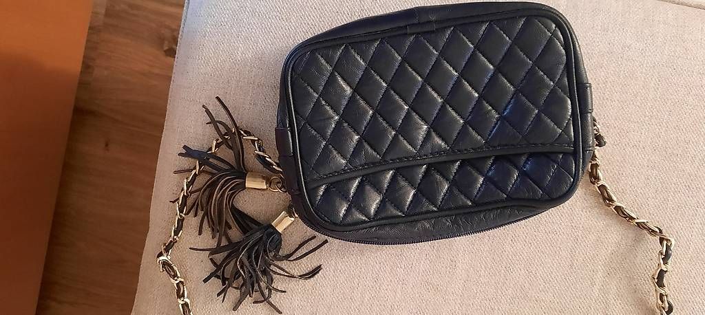Borse da donna: Kleine Blaue Leder Handtasche – Usato da Zürich venduto da Accuchek 1