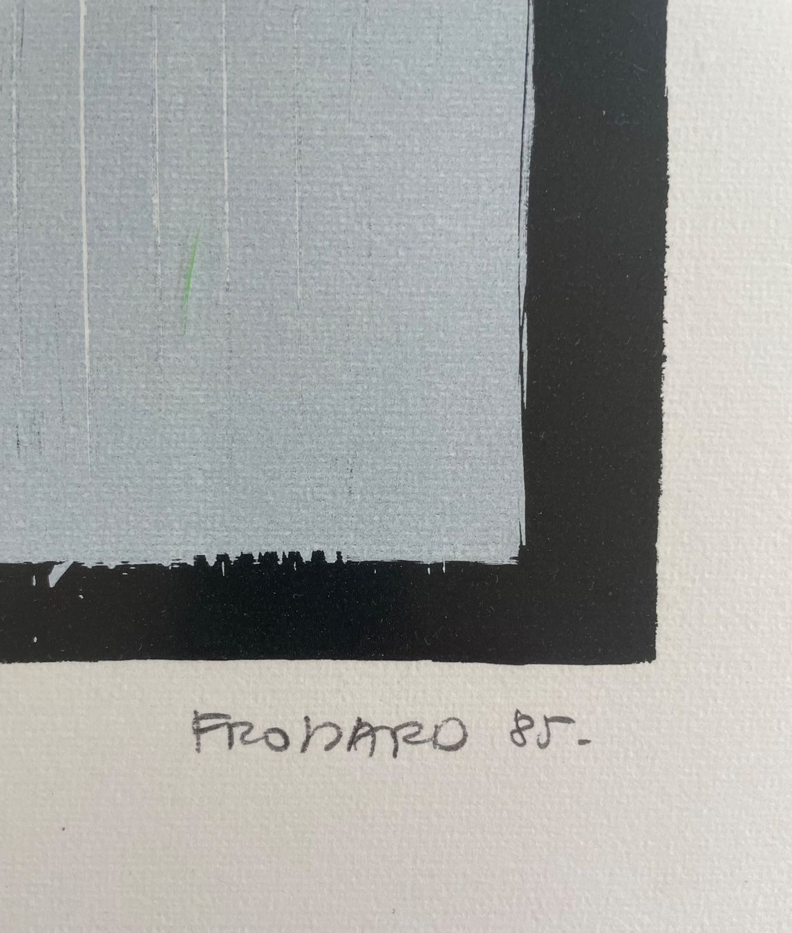 Grafica & Litografie: Claude Frossard, estampe originale signée et numérotée 24/99 – Usato da Granges-Marnand venduto da val_2b5z 1