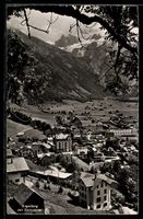 Engelberg, Blick auf den Ort mit Hotels 