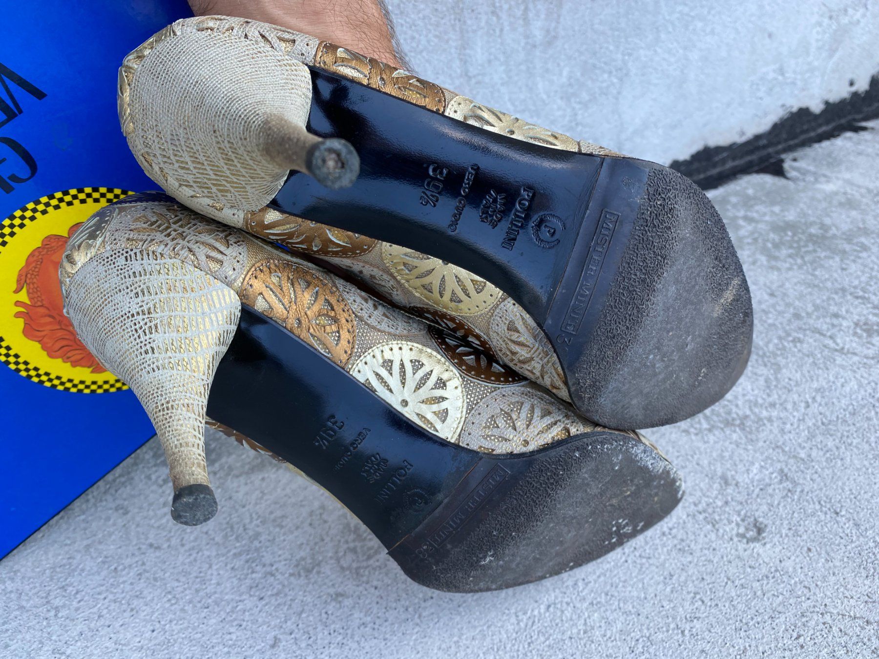 Damenschuhe: Pollini Größe 39,5 Marken Schuhe NP 160.- – Gebraucht aus Vacallo von cri_229f 3