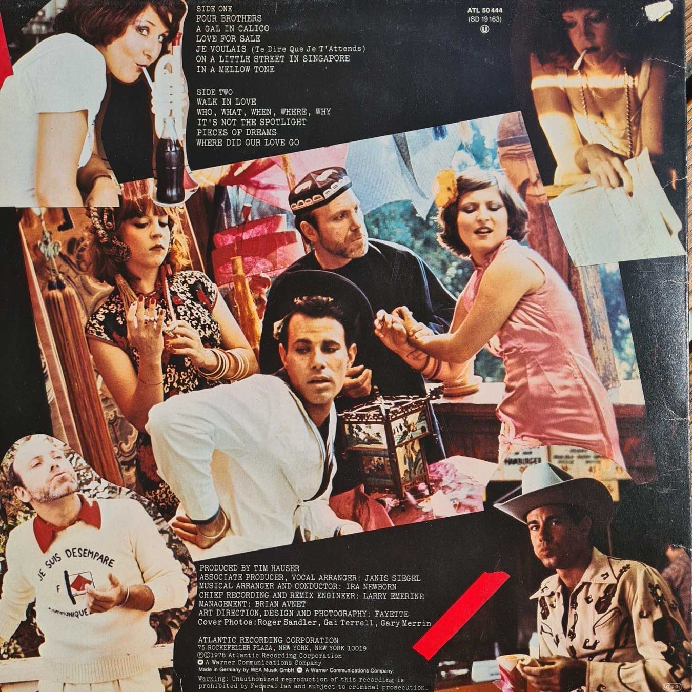 Vinyles: LP - Manhattan Transfer - Pastiche – D'occasion à Basel par Solarbebop 1