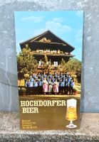 alter REKLAME KARTON hänger HOCHDORFER BIER trachten