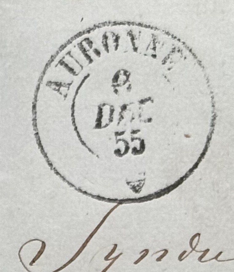 Alle Briefmarken: FALTBRIEF STRUBEL 1855 MIT SIEGEL – Gebraucht aus Ostermundigen von Heavenmaus75 3