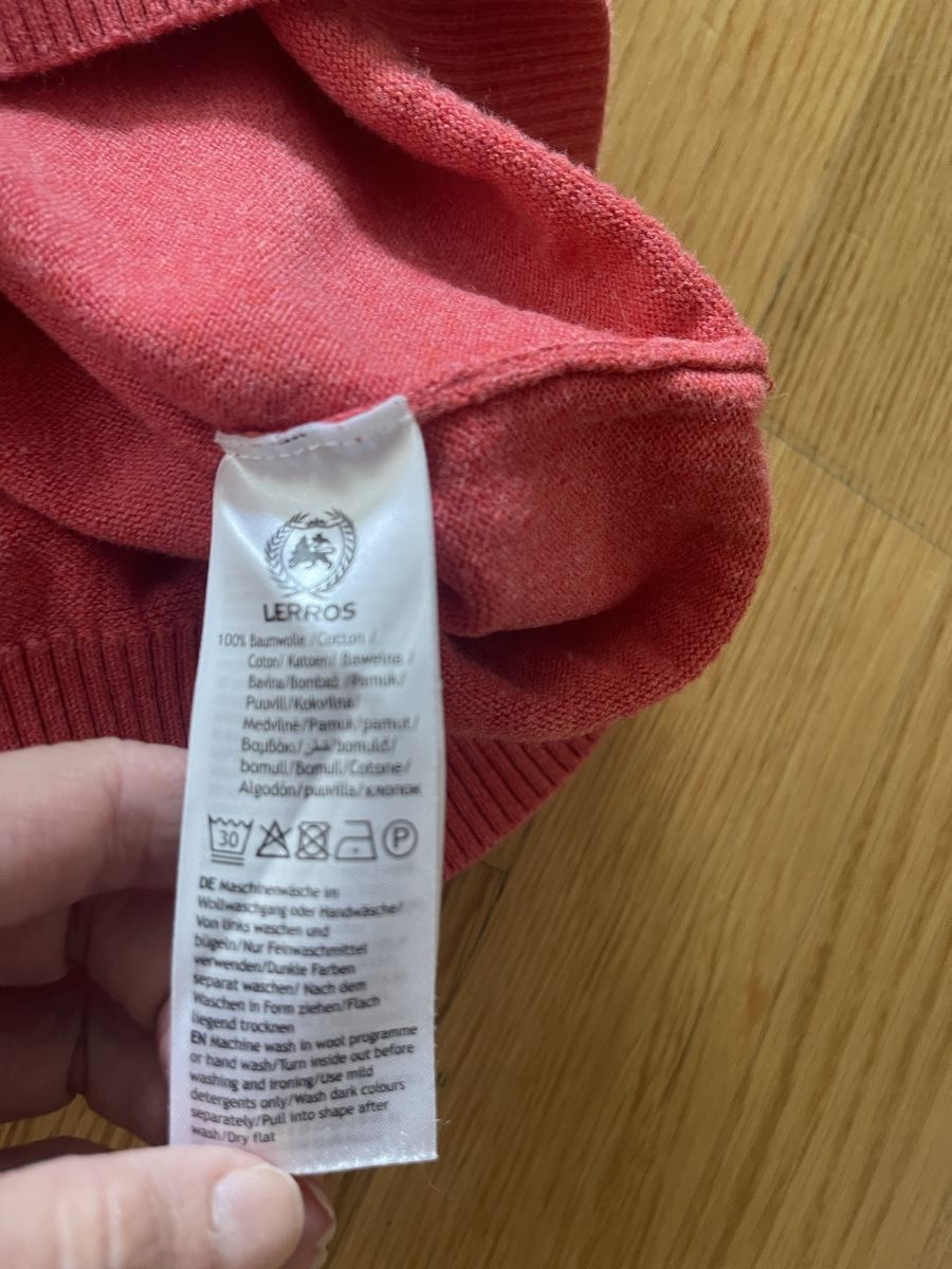 Maglioni & Felpe: Lerros Pullover Gr. XL rosa V-Neck – Usato da Rüschlikon venduto da Lajniii 8