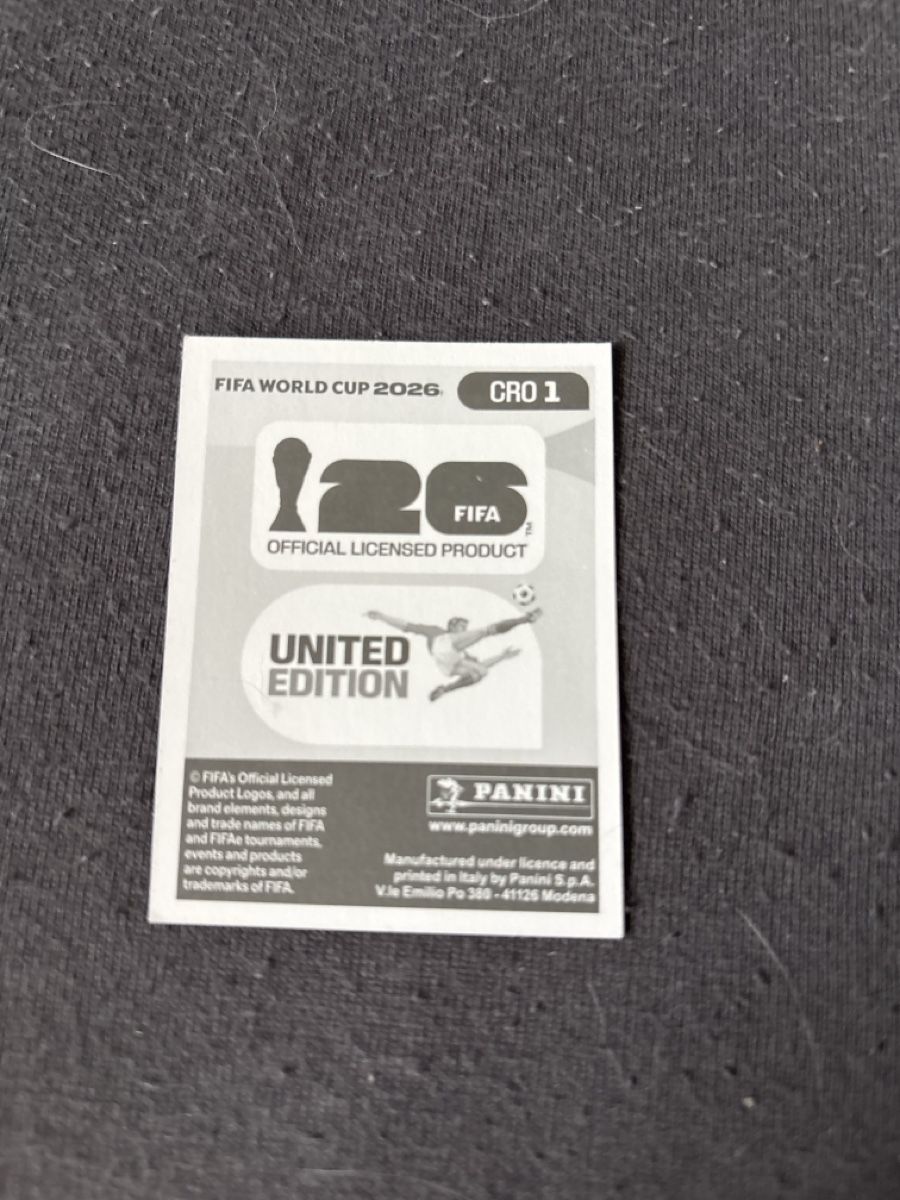 Panini Carte collezionabili: Panini Bild CRO1 – Nuovo e nell'imballaggio originale da Rechthalten venduto da Thierry_89 1