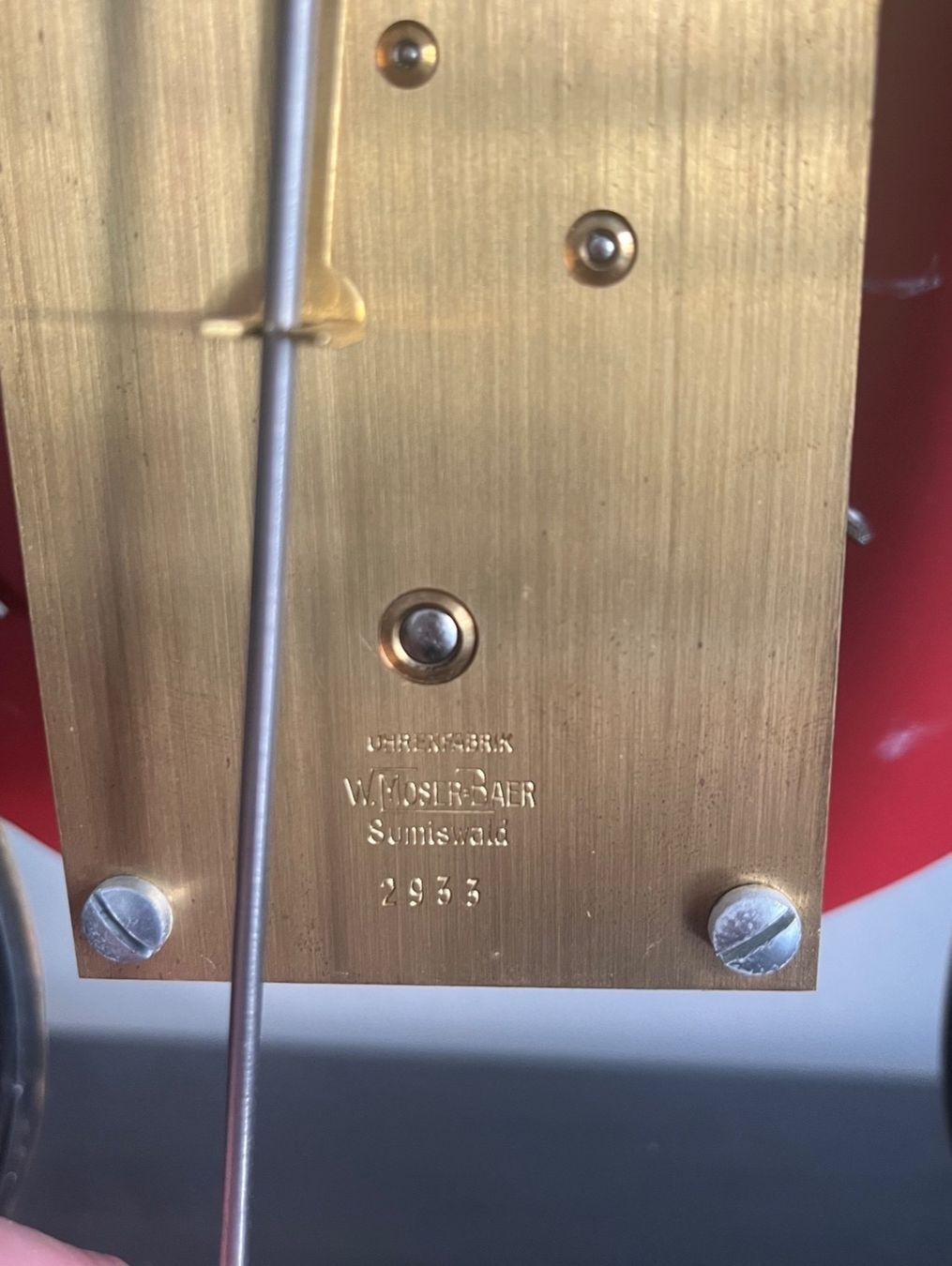 Uhren: Sumiswalder Pendule mit Sockel – Gebraucht aus Zürich von cmrufer 6