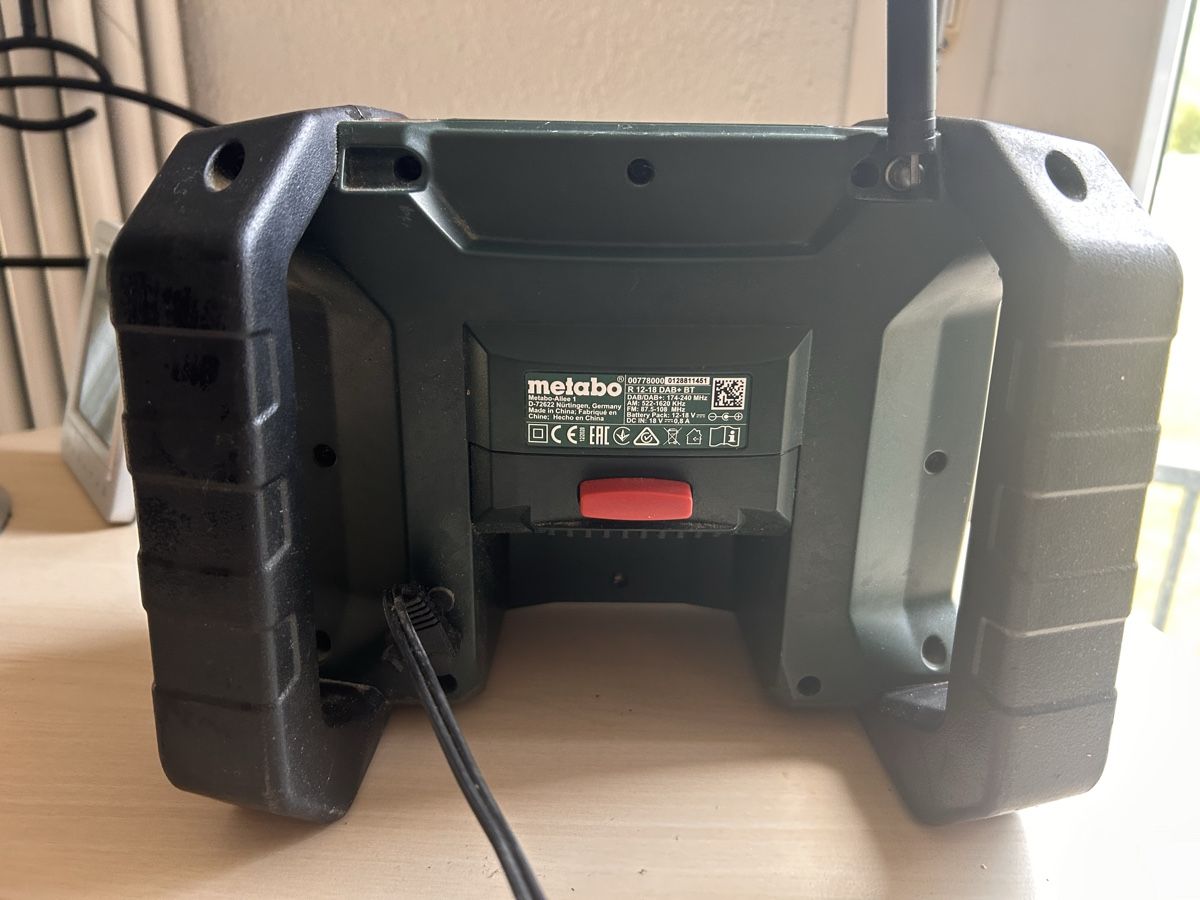 Metabo Radios: Radio de chantier DAB+ – Gebraucht aus Neuchâtel von zib_lzs8 2