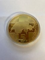 Pièce commémorative Suisse 5CHF Billet 1000 CHF 1957