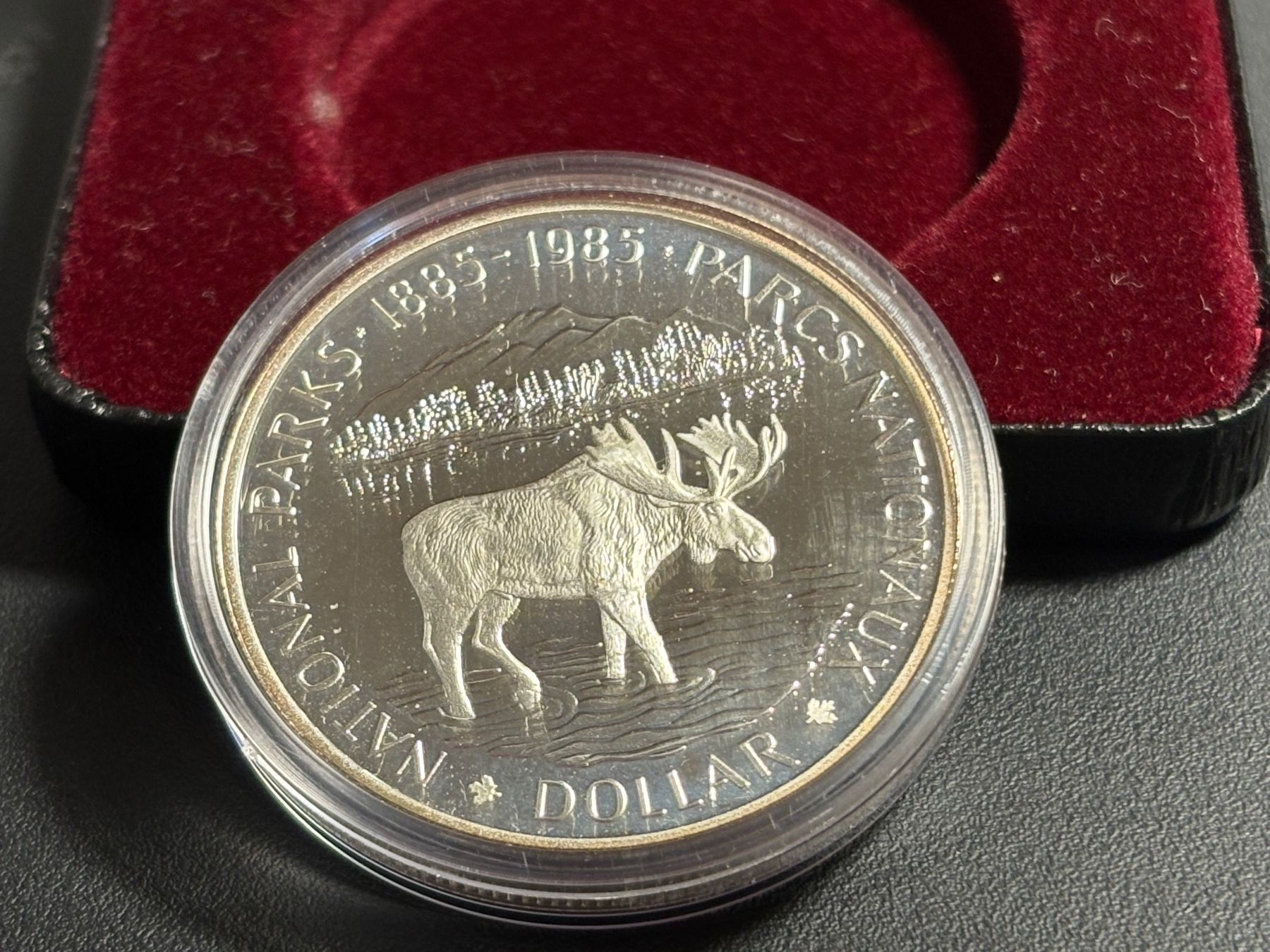Tutti le monete: 17., 1 DOLLAR . ELIZABETH II. CANADA – Nuovo e nell'imballaggio originale da St. Peterzell venduto da verena40 4