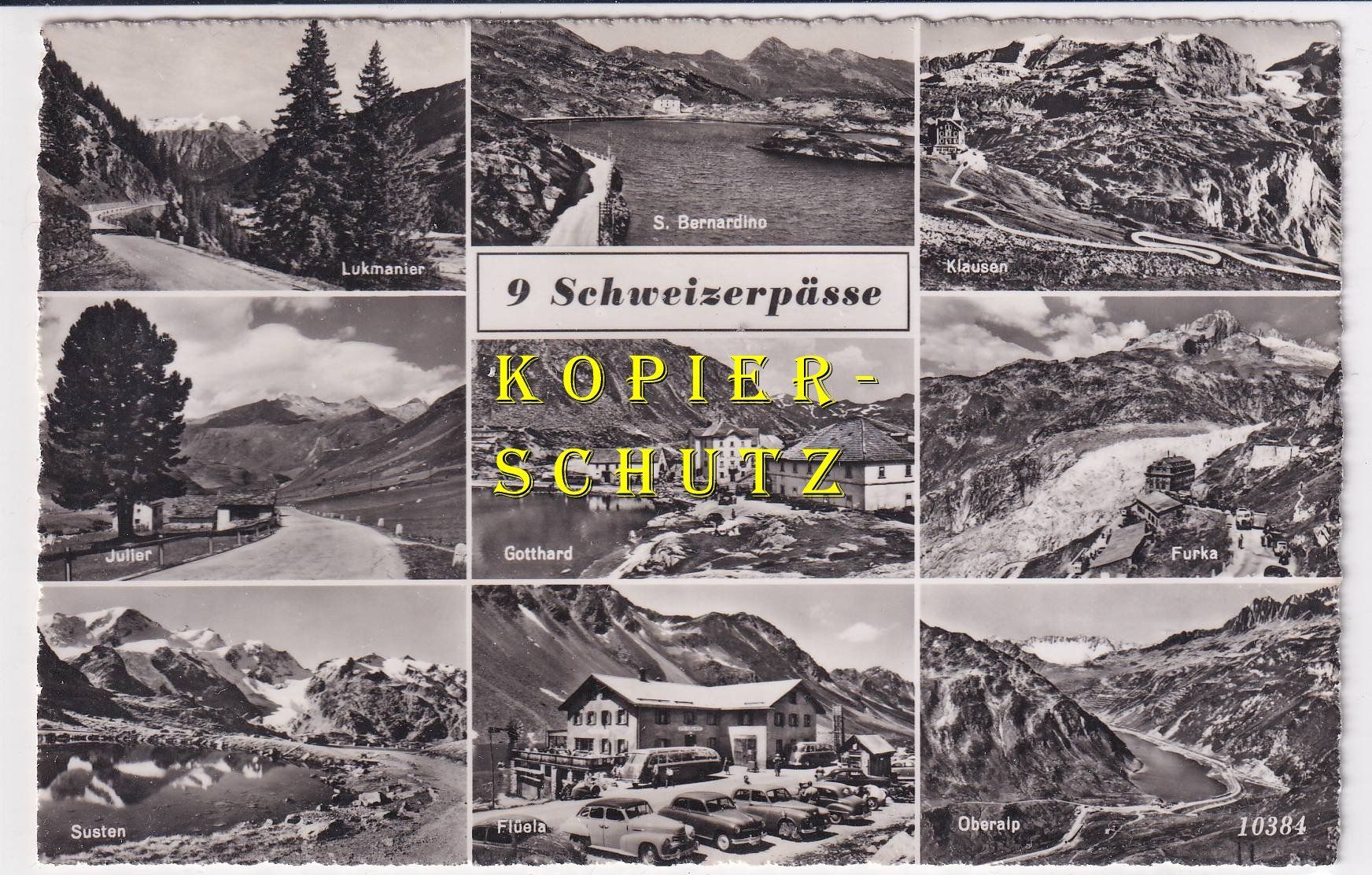 Cartes postales: Neun Schweizerpässe /bi – D'occasion à Hombrechtikon par Rudolf07