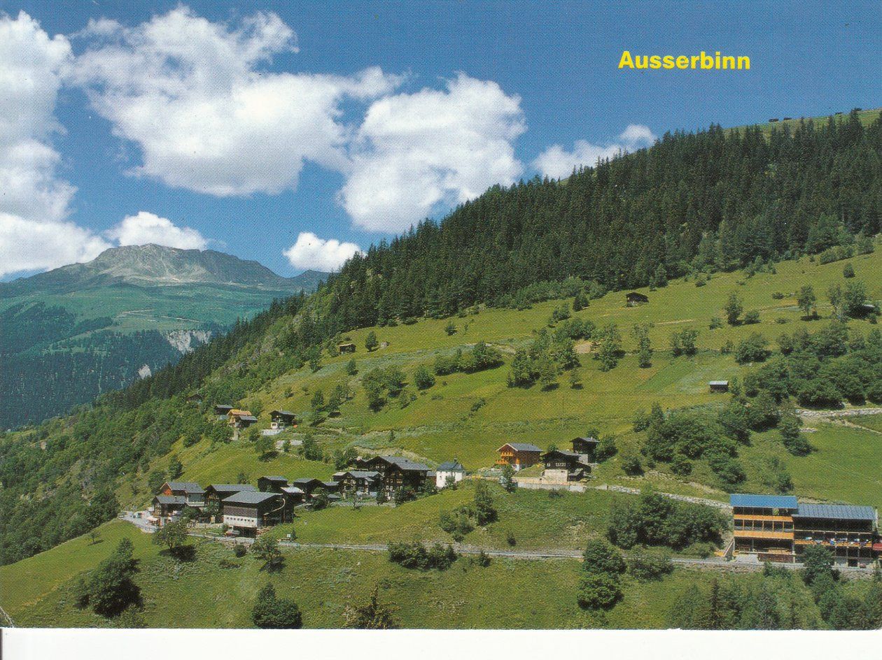 Cartoline postali: Ausserbinn 2001 – Usato da Bürglen TG venduto da StampGraf