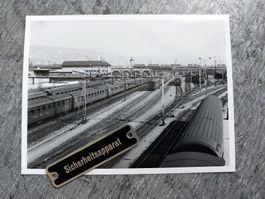 SBB Vorfeld Zürich HB 1968 - Foto