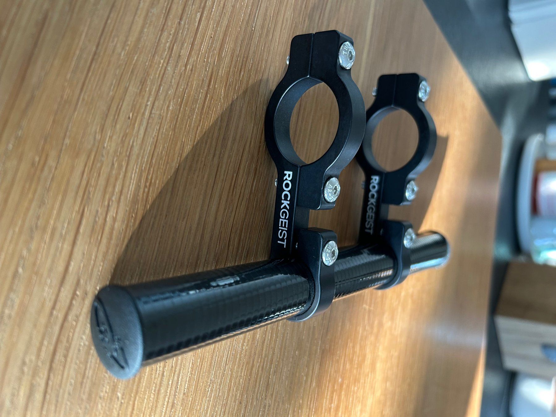 ROCKGEIST: Bikepacking - BarJam Halterung & Carbon Bar 2.0 (Neu (gemäss ...