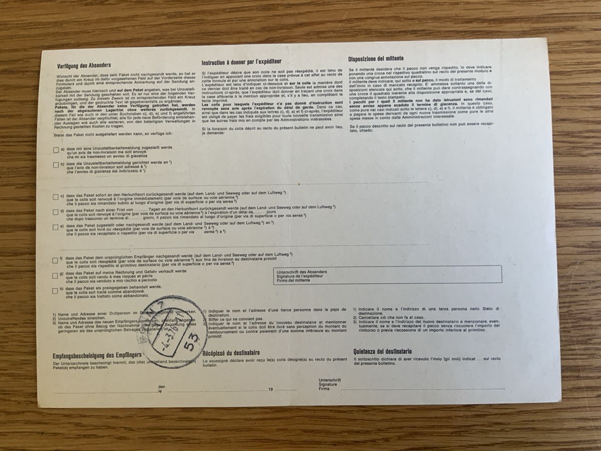 Alle Briefmarken: Klostersdorf – Gebraucht aus Binningen von chr_cr5n 1