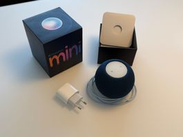Apple HomePod mini Blau – Top Zustand – inkl. OVP & Netztei
