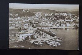 AK Luzern, Bahnhof - Kurhaus 1957