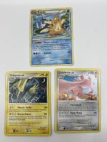 Pokémon Sammelkarten 3stk Vintage non Holo Rare 🇺🇸🇩🇪
