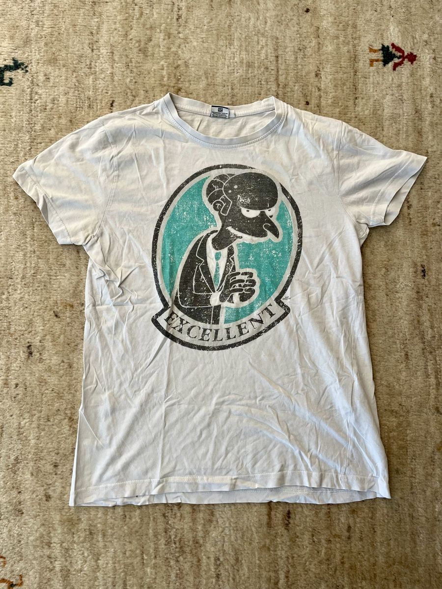T-shirt: T-shirt Burns The Simpsons Taille S – Usato da etagnières venduto da isoz01