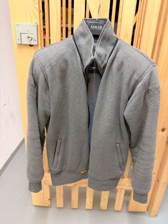 Booster Motorrad-Jacke Herren grau Grösse L guter Zustand