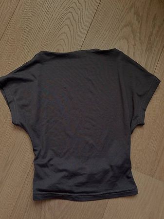 Top S grigio e nero - Shein