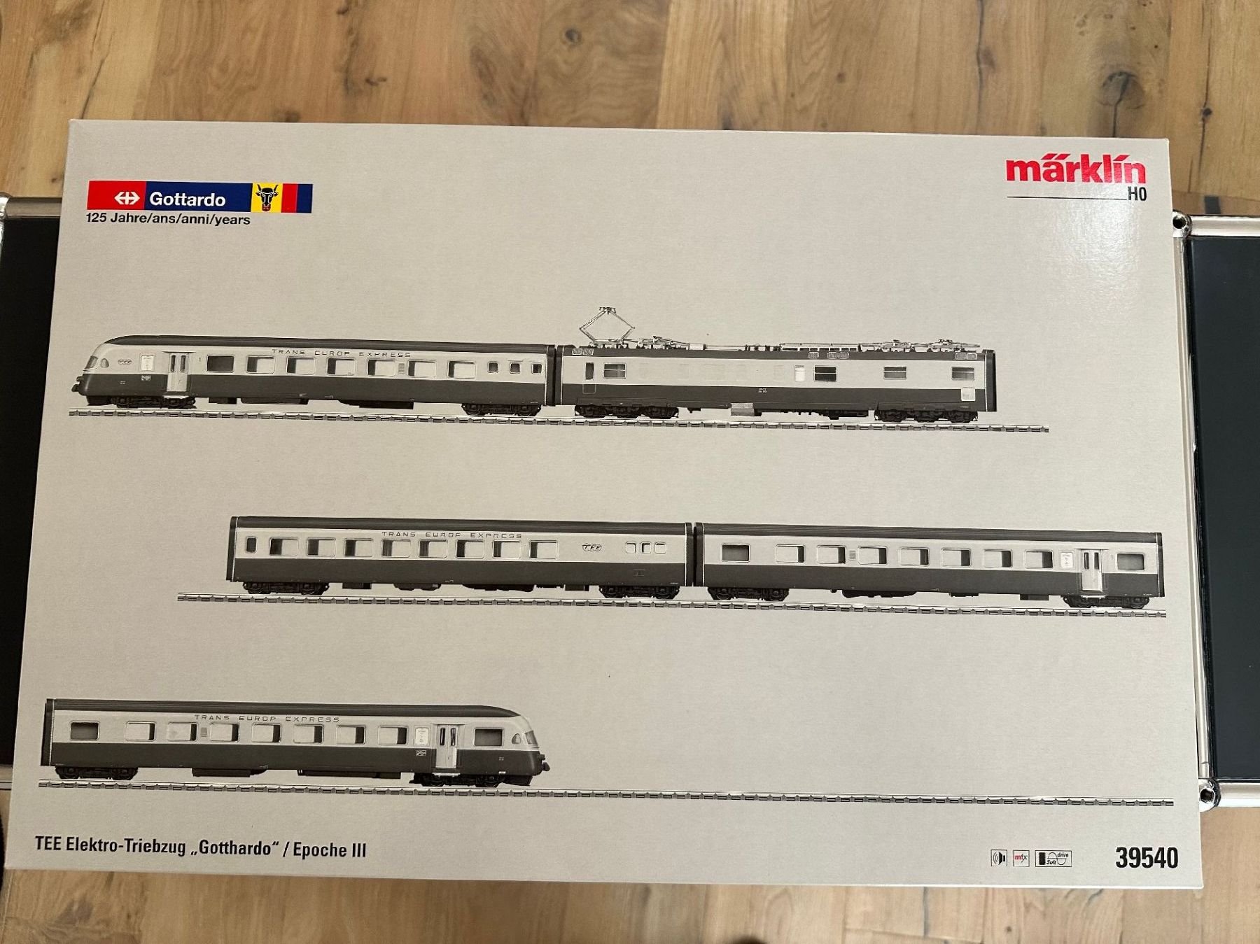 Märklin Modellini di ferrovie: Märklin Set 39540 Gotthardo – Nuovo e nell'imballaggio originale da loveresse venduto da Sam100695