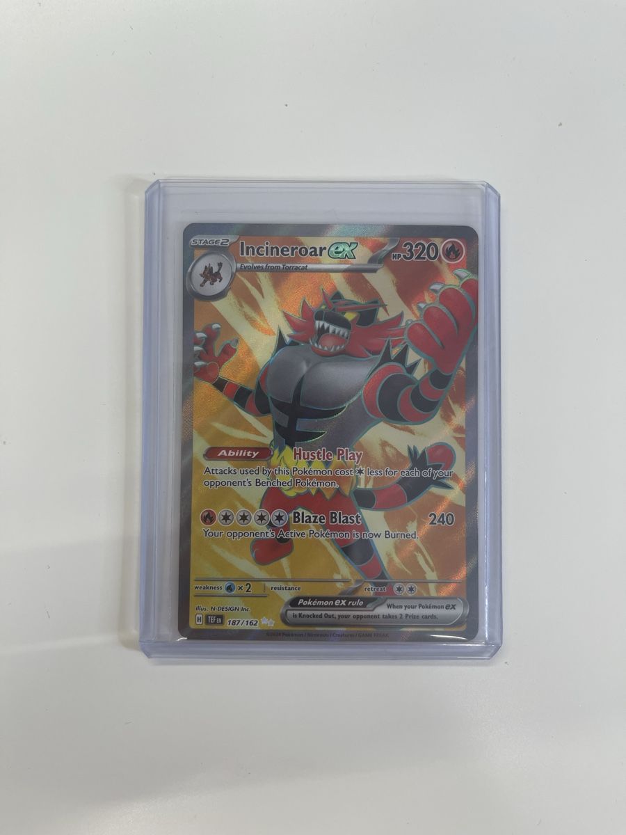 Pokémon Carte collezionabili: Pokémon Temporal Forces Incineroar Ex 187/162 – Nuovo (secondo la descrizione) da Cademario venduto da Yleeyle 2