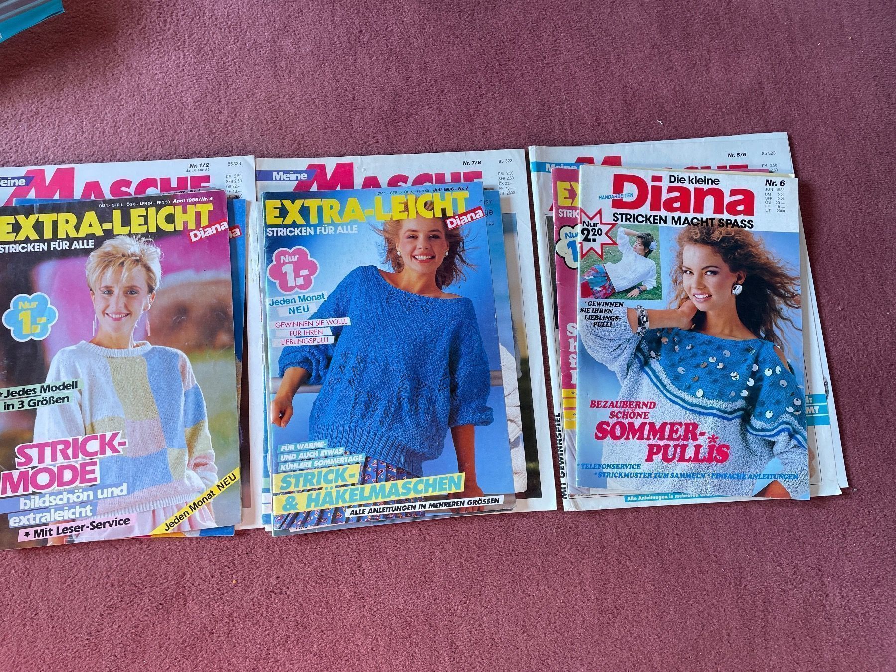 Zeitschriften & Magazine: 17 Handarbeit hefte Zeitschrift Konvolut – Gebraucht aus Buchs SG von Billikatze5 3