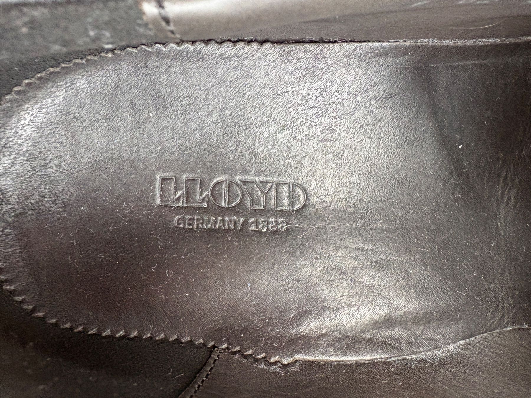 Scarpe da uomo: Herrenschuhe Lloyd schwarz Gr. 7.5 – Usato da Embrach venduto da Decius 7
