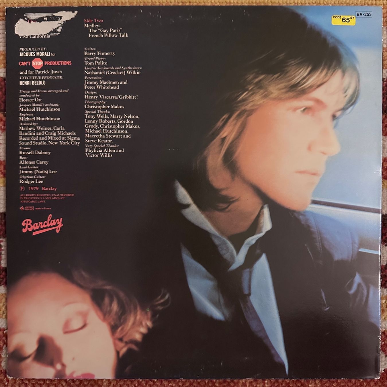 Dischi in vinile: LP - Patrick Juvet - Lady Night – Usato da Breganzona venduto da Onairda75 1