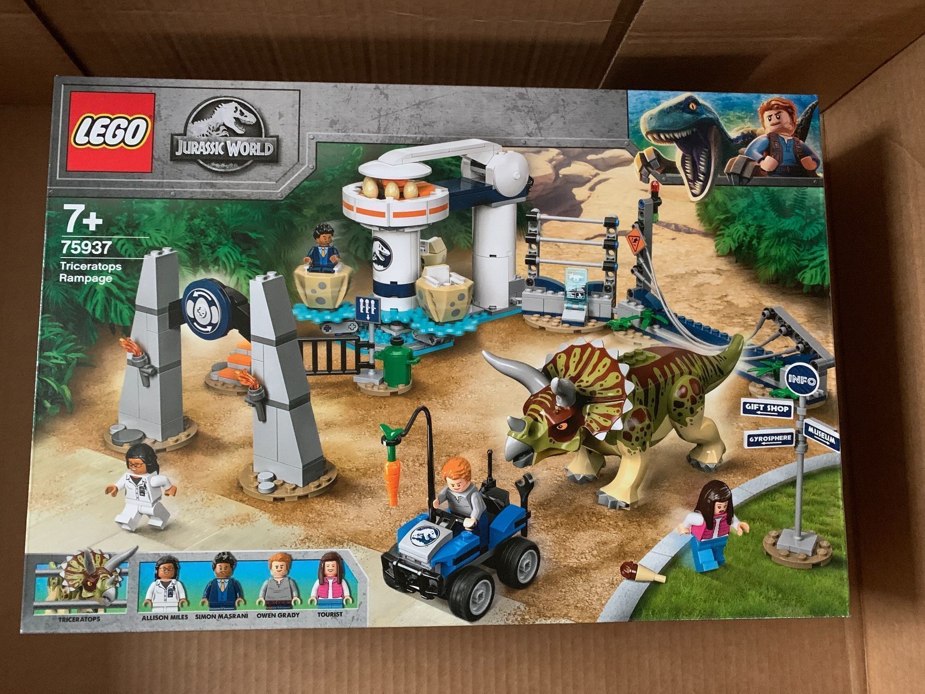 Lego Baukästen: Lego 75937 Jurassic World - Triceratops – Neu und originalverpackt aus Basel von zekzek