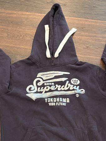 Superdry Vintage Hoodie blau / neuwertig / Gr. M