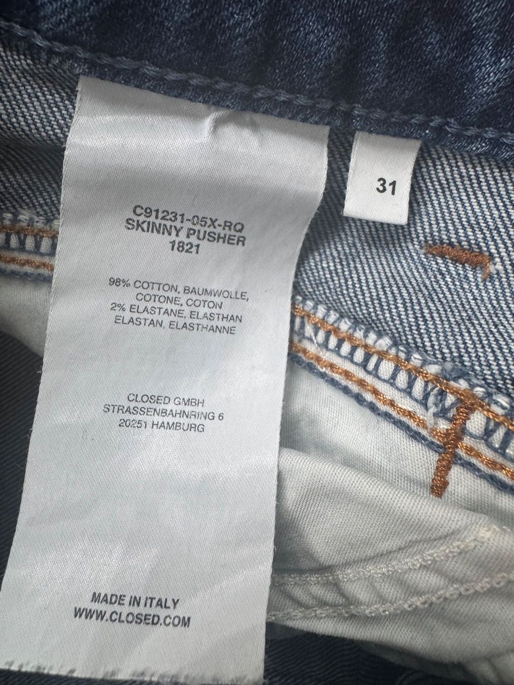 Closed Jeans: Closed Jeans Grösse 31/34 – Usato da Zürich venduto da froschchen79 1