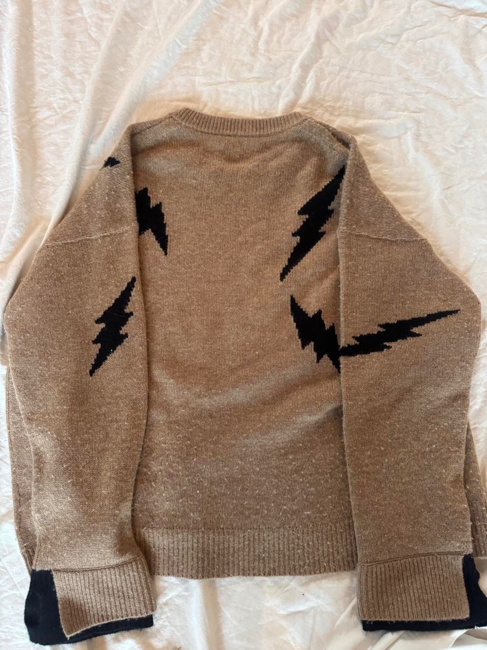 Maglioni & Felpe: Zadig & Voltaire Cashmere Lightning Bolt Sweater – Nuovo (secondo la descrizione) da Geneve venduto da jen_nbr2 3