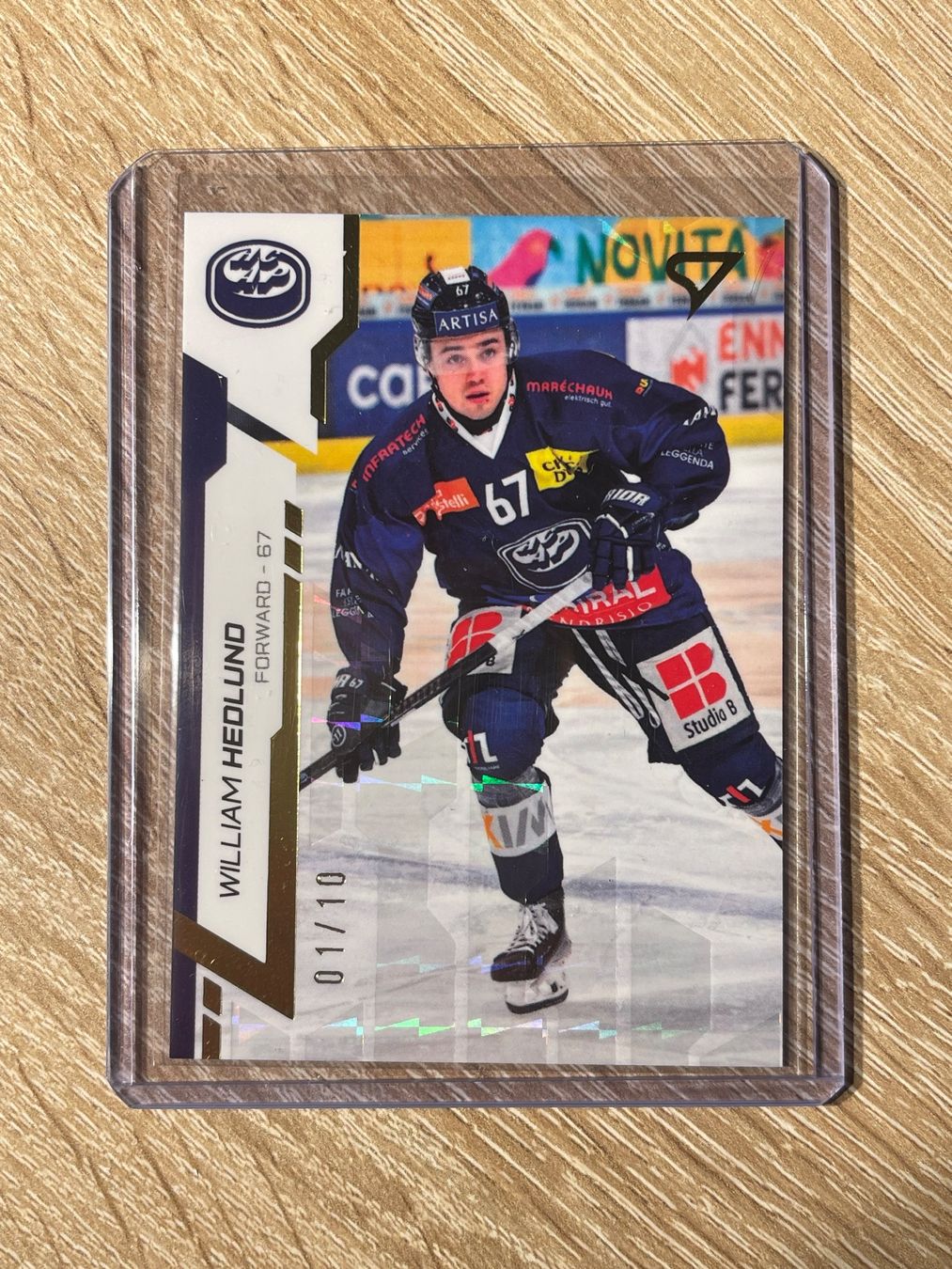 Sportzoo Carte collezionabili: William Hedlund HC Ambri-Piotta 01/10 – Usato da Thun venduto da Suomitiger