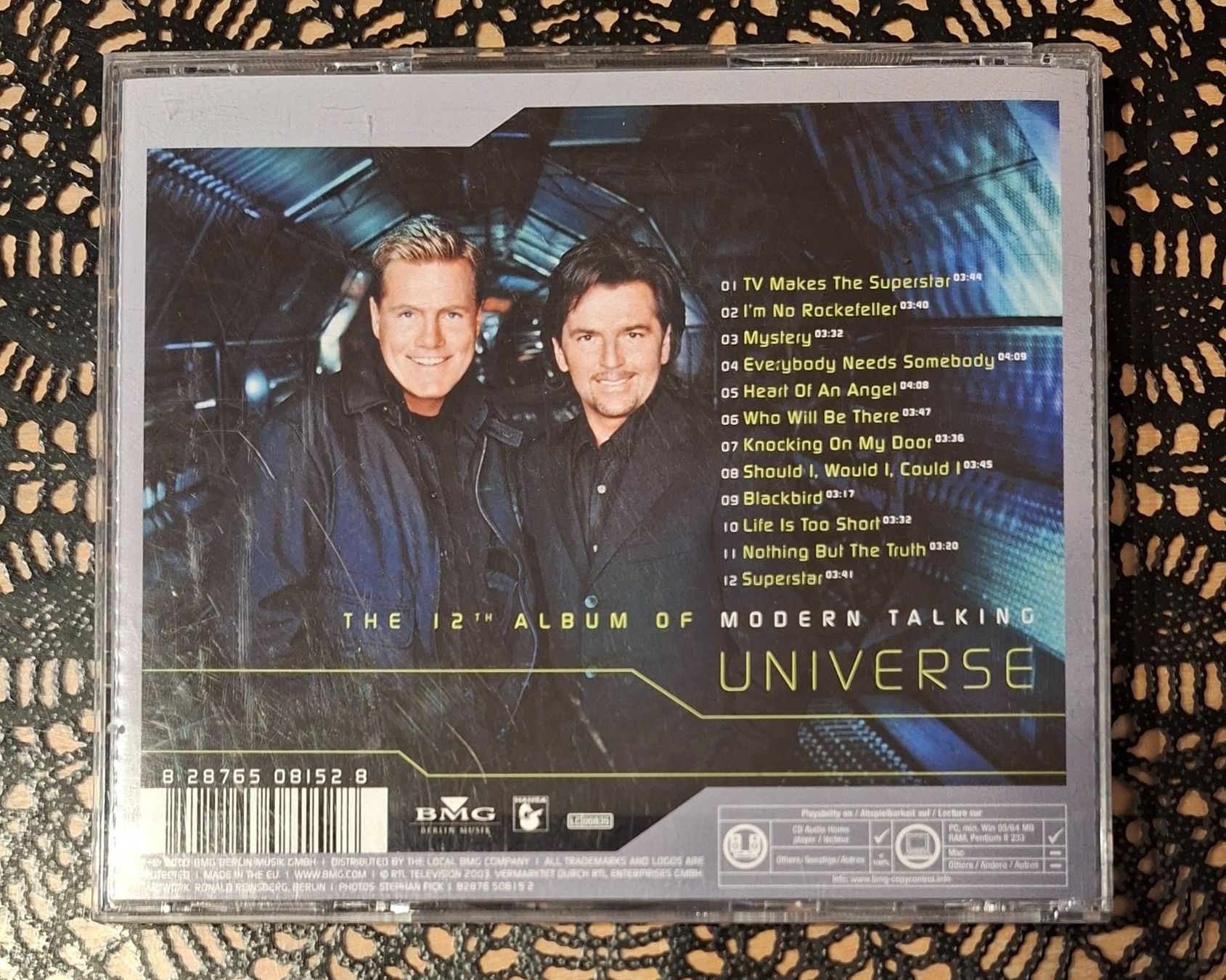 CD: Modern Talking - Universe, DE Pop CD Album 2003 – Usato da Schönenberg TG venduto da breiti12 1