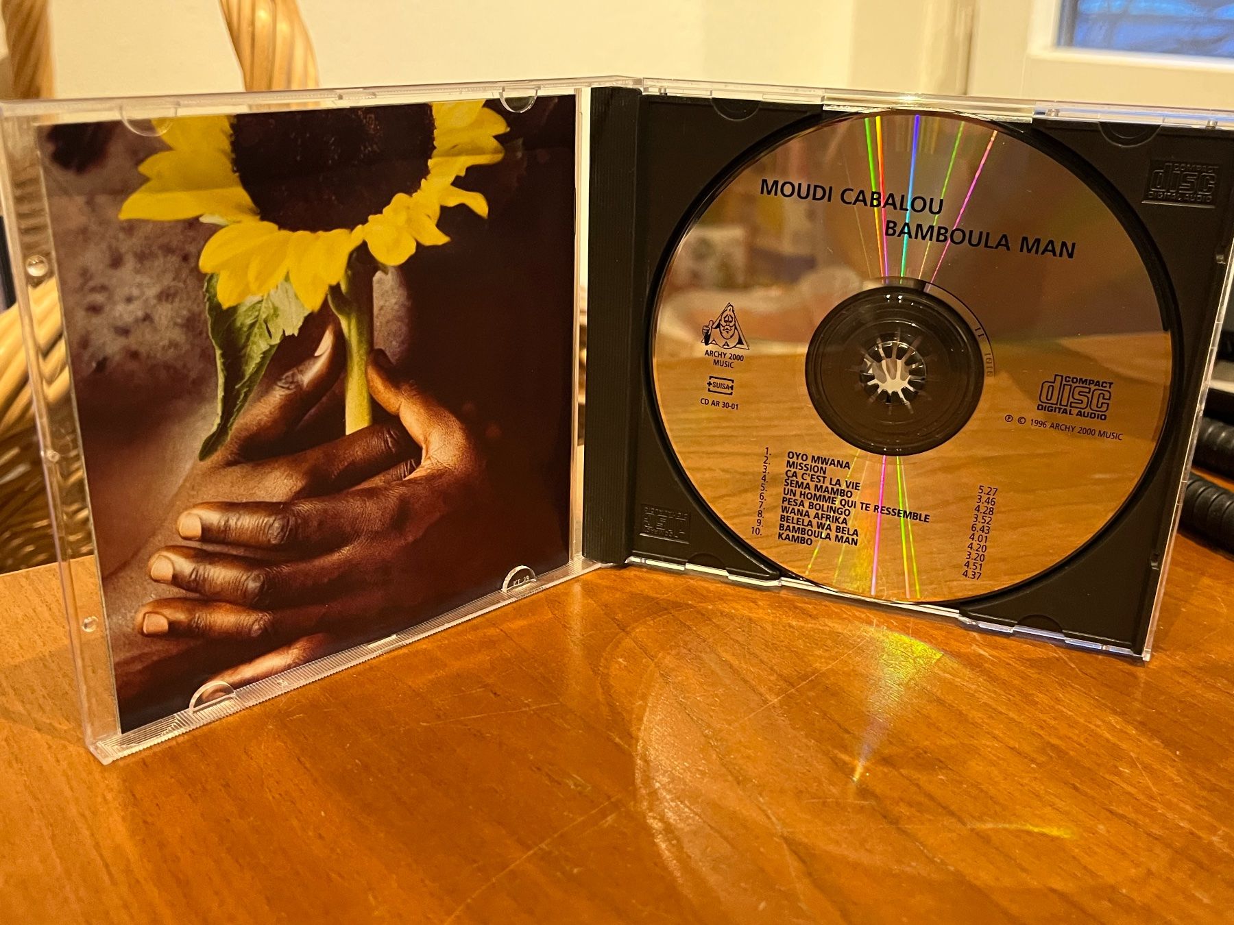 CD: Moudi Cabalou - Bamboula Man - SRA01D – Usato da Küsnacht ZH venduto da musicalheritage.org 2