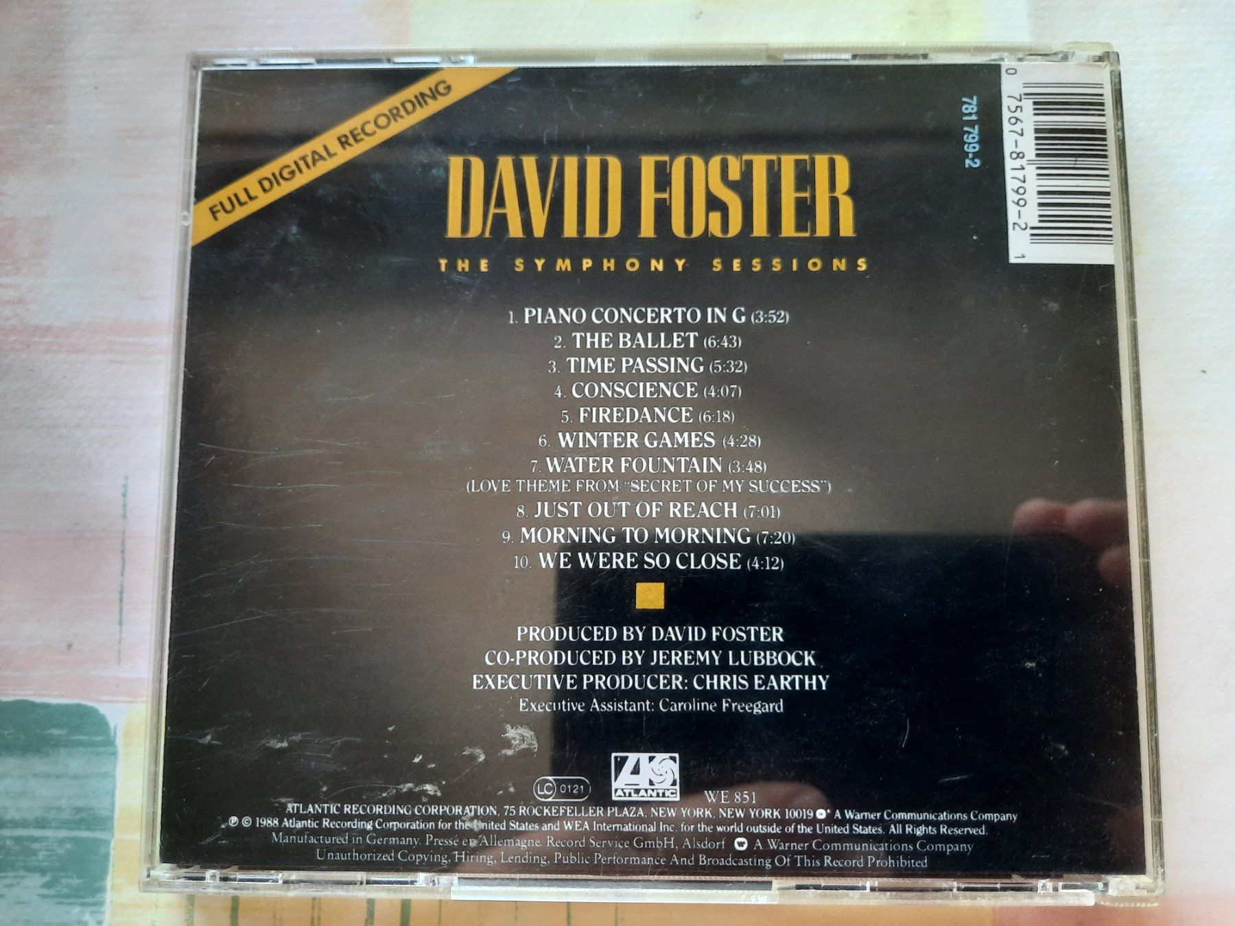 CDs: CD David Foster - The Symphony Sessions – Gebraucht aus Pully von bro_n52j 2