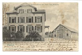 Flawil (SG) Realschule mit Turn- und Reithalle - 1901