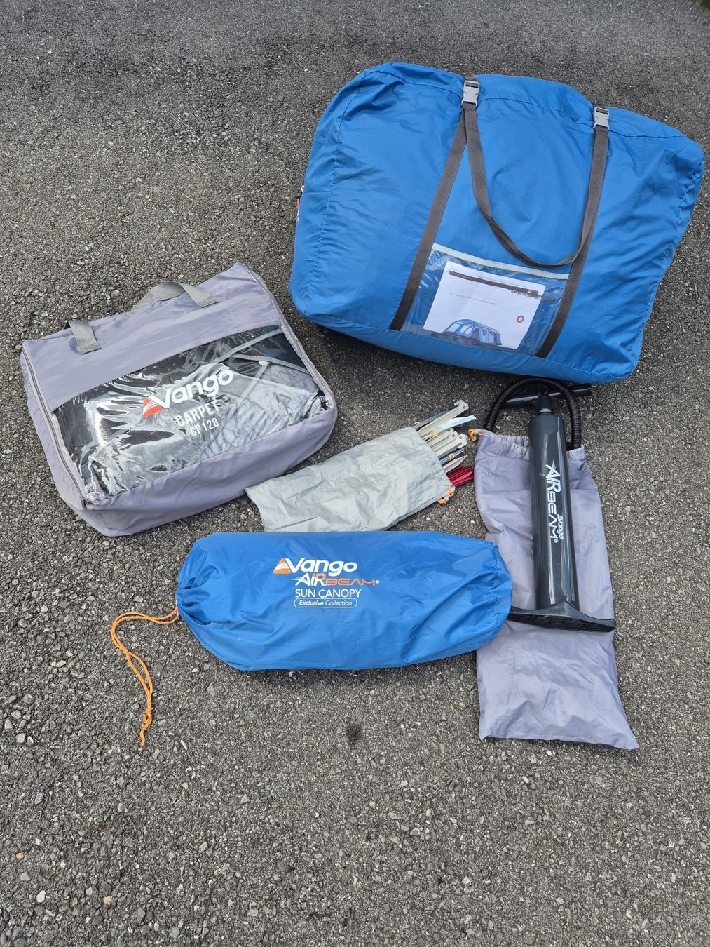 Vango Zelte: Vango Edoras 600xl inkl. Sun canopy und Teppich – Gebraucht aus Frutigen von cmas11 4