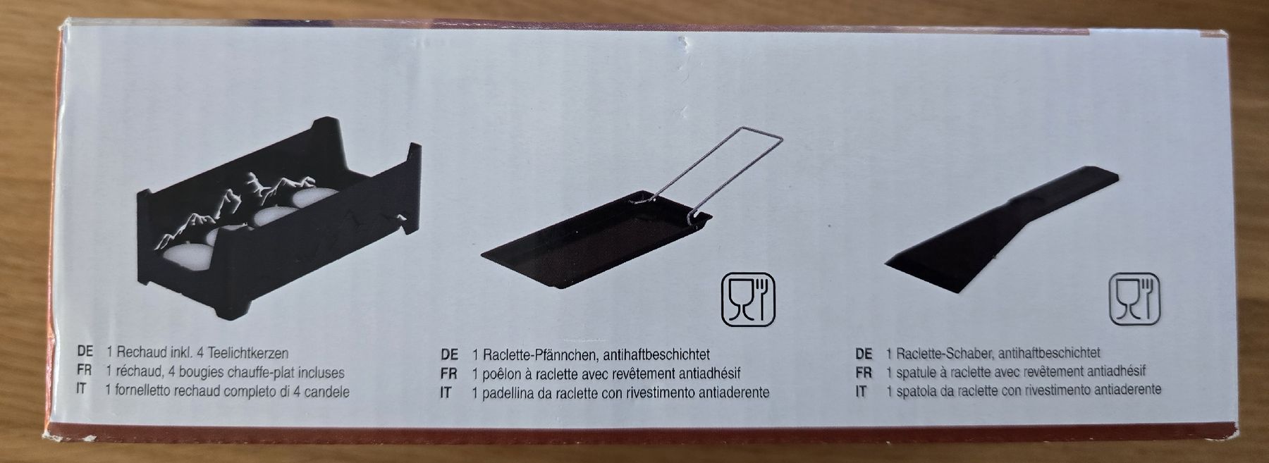 Elettrodomestici da cucina: Teelichtkerzen-Raclette – Nuovo e nell'imballaggio originale da Geroldswil venduto da Churla 2