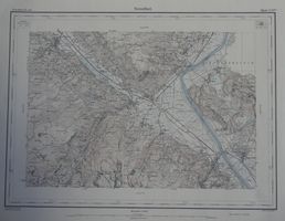Landkarte Schweiz - Seezthal