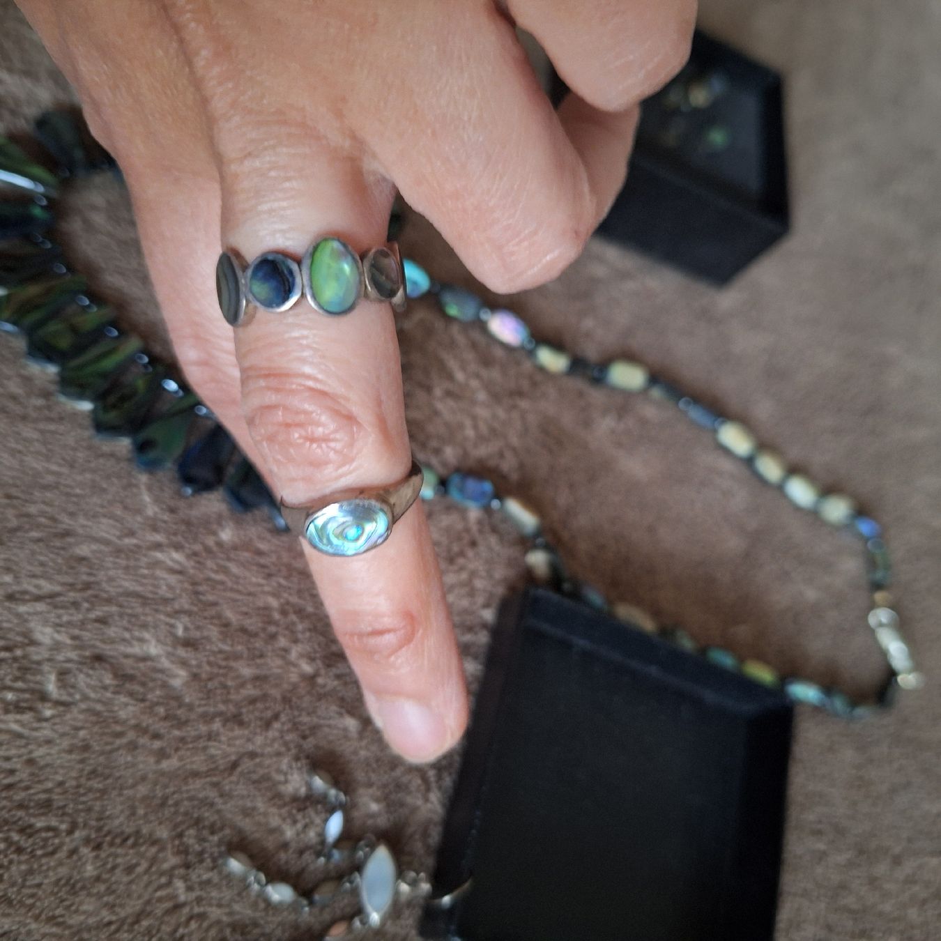 Autres bijoux: Versand möglich! Lot Perlmutt Schmuck – D'occasion à Winterthur par Goldpipau 7