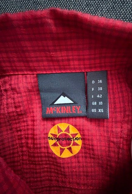 Mckinley Camicette: Wanderbluse Mc Kinley  Gr. 36  sunprotection – Usato da Jona venduto da tzhkaka1 3