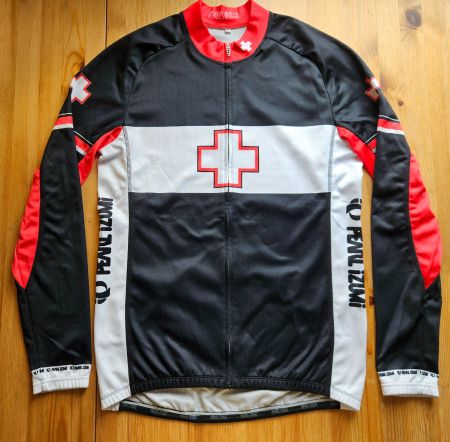Radtrikot Schweiz Pearl Izumi Grösse XL Velo Trikot Radsport