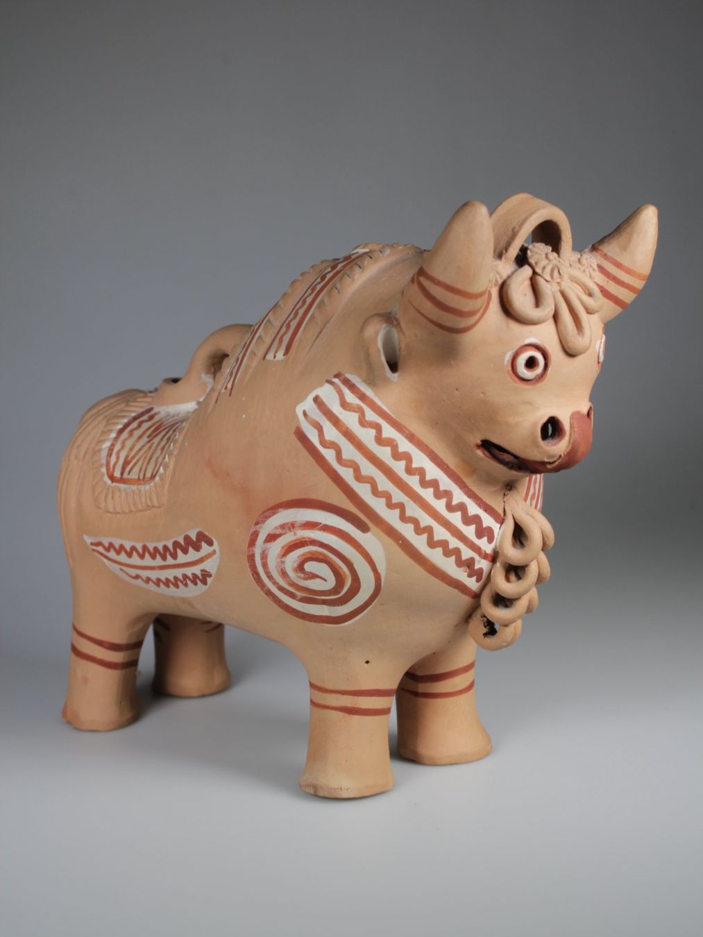 Sculture & Statue: Grosser Pucara Stier – Usato da Basel venduto da IRMAundFRED 1